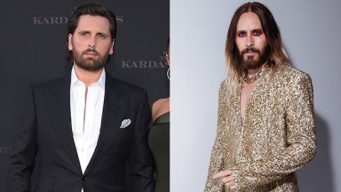 Jared Leto Hilariously Reacts to Being Called Scott Disick’s 'Twin'