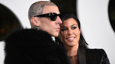 Travis Barker and Kourtney Kardashian