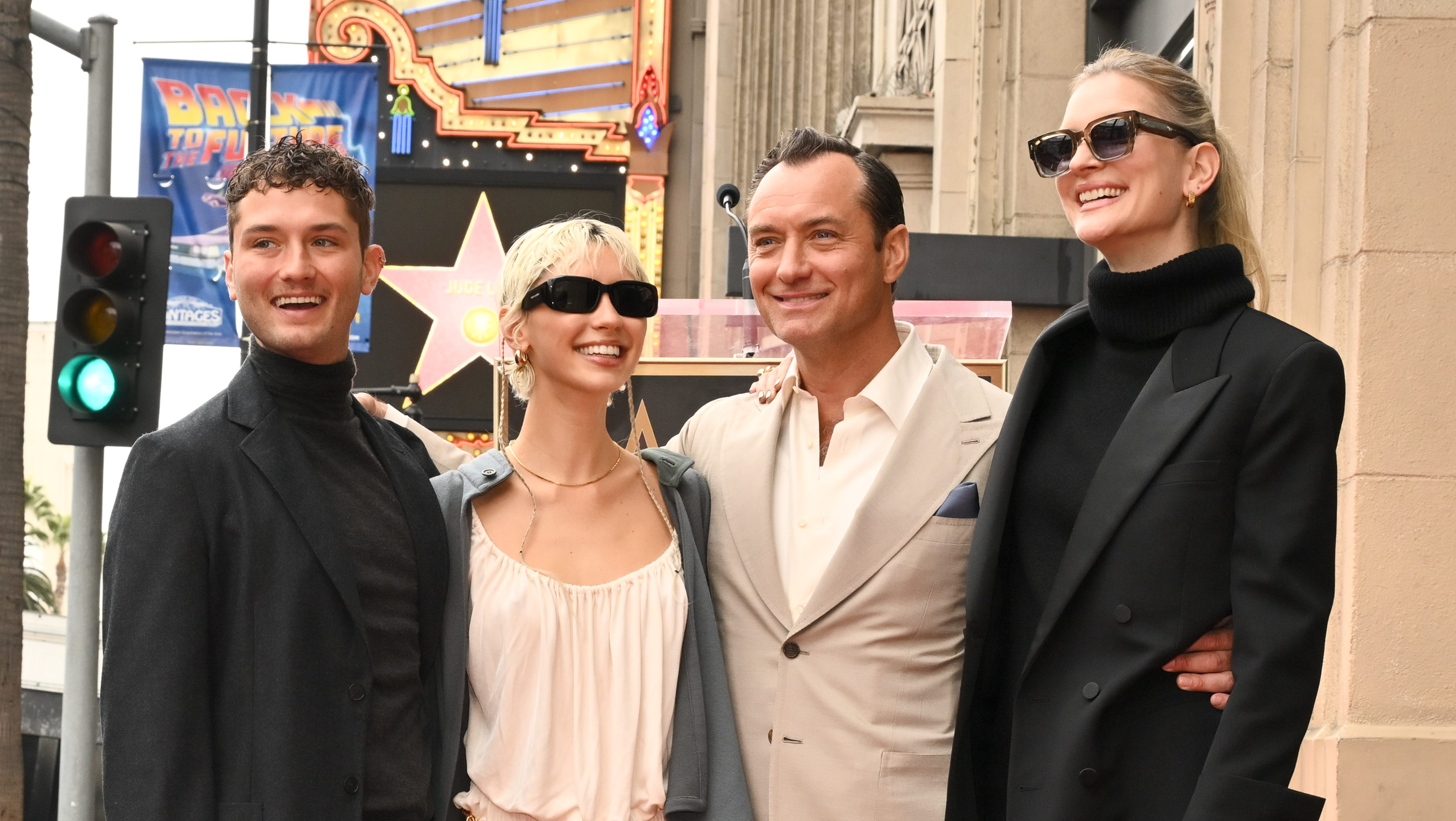 Jude Law’s Family: See Photos of the Actor & Father of 7 With His Kids