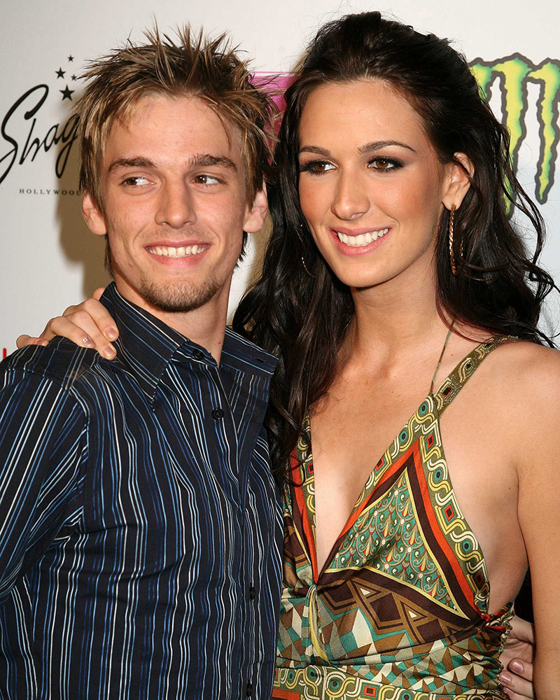 Aaron Carter and sister Angel Carter