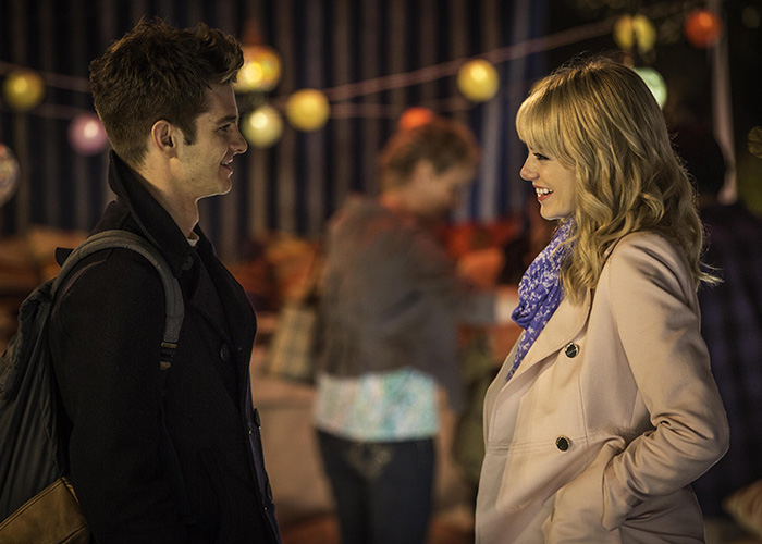 Andrew Garfield and Emma Stone in The Amazing Spider-Man 2