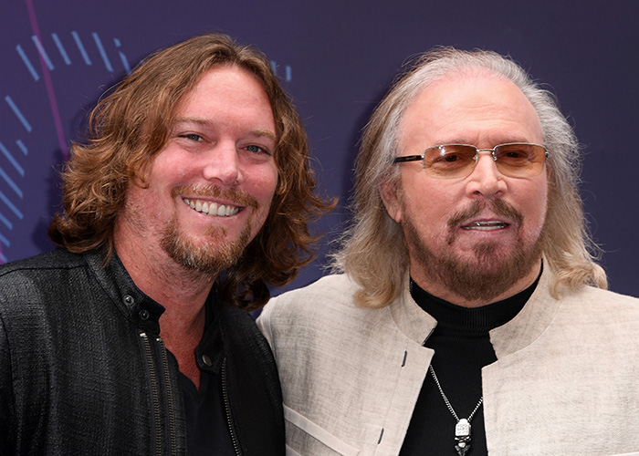 Ashley Gibb and Barry Gibb