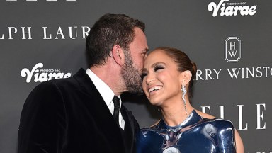 Jennifer Lopez Wears Unique Cropped Breastplate at Elle Awards