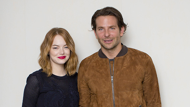 Bradley Cooper Hilariously Closes His Eyes During Rare Interview With Emma Stone: Watch