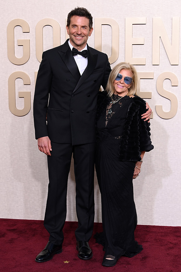 Bradley Cooper and her mother, Gloria