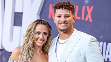 Brittany Mahomes and Patrick Mahomes