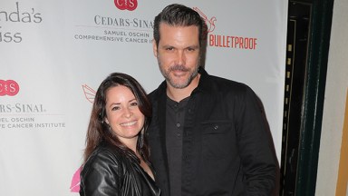 Holly Marie Combs and husband Mike Ryan