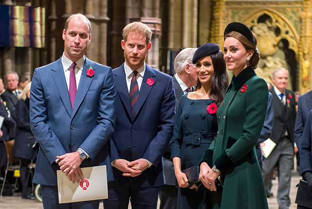 Príncipe William, Kate Middleton, Meghan Markle, Príncipe Harry