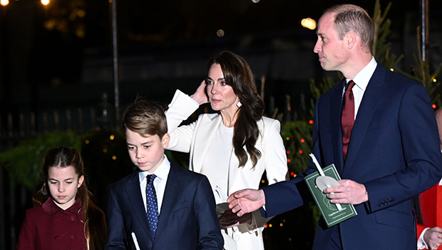 Prince William & Kate Middleton Share Family Christmas Card Photo ...