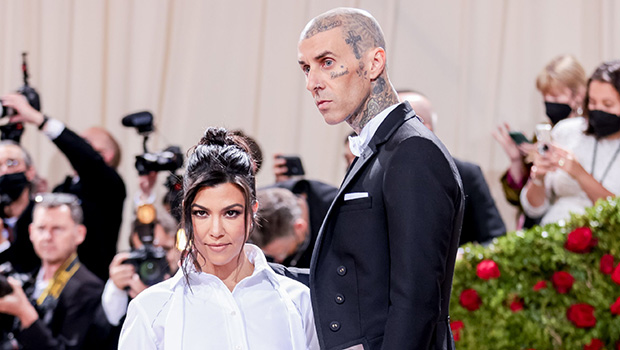 Kourtney Kardashian And Travis Barker Hold Baby Rocky In First Photos ...