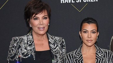 Kris Jenner and Kourtney Kardashian