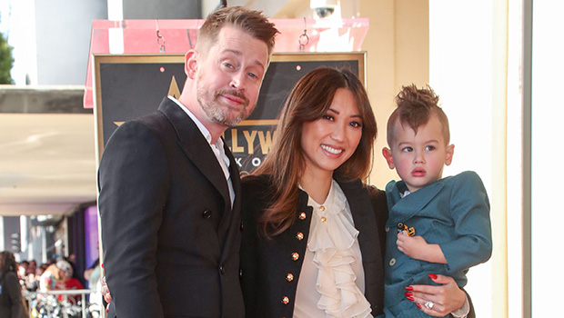 Macaulay Culkin's Sons and Brenda Song Attend Walk of Fame Ceremony
