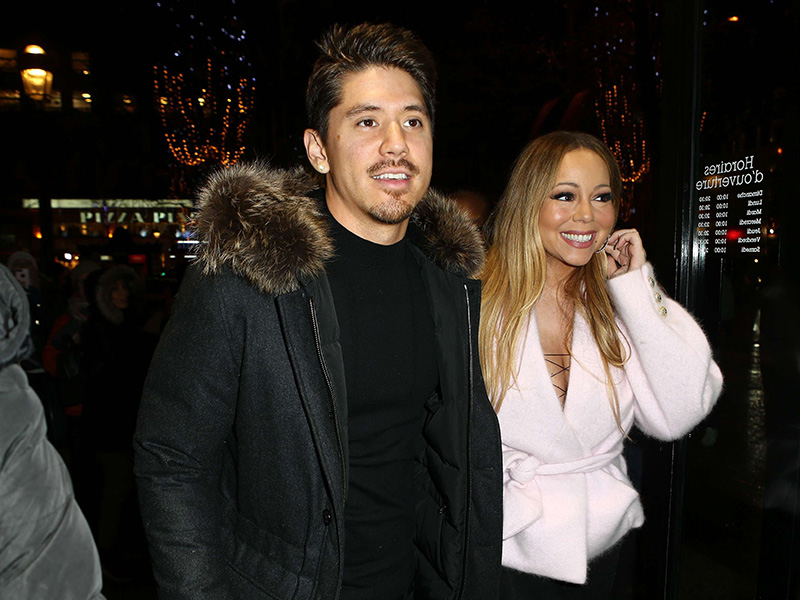 Bryan Tanaka and Mariah Carey