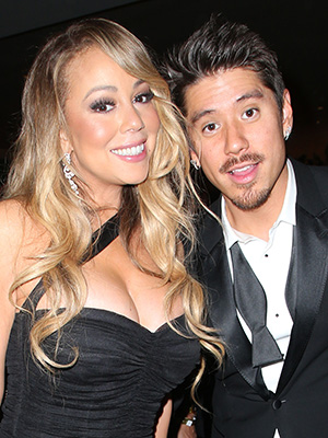 Mariah Carey and Bryan Tanaka