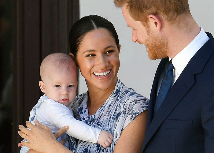 Meghan Markle, Prince Harry and their son Prince Archie