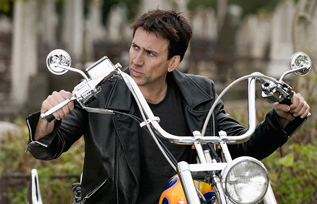 Nicolas Cage in a scene from Ghost Rider