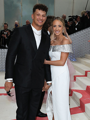 Patrick Mahomes and Brittany Mahomes