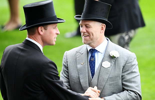 Prince Willim and Mike Tindall