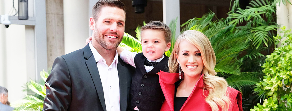 Carrie Underwood, Mike Fisher, Isaiah Fisher
Carrie Underwood honored with Star on the Hollywood Walk of Fame, Los Angeles, USA - 20 Sep 2018