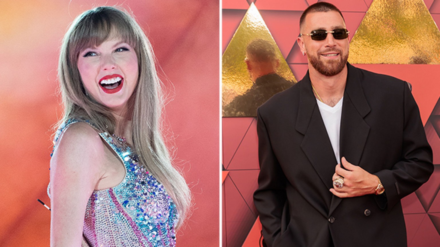 Taylor Swift and Travis Kelce Pack on the PDA at Holiday Party: Photo ...