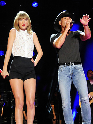 Tim McGraw and Taylor Swift