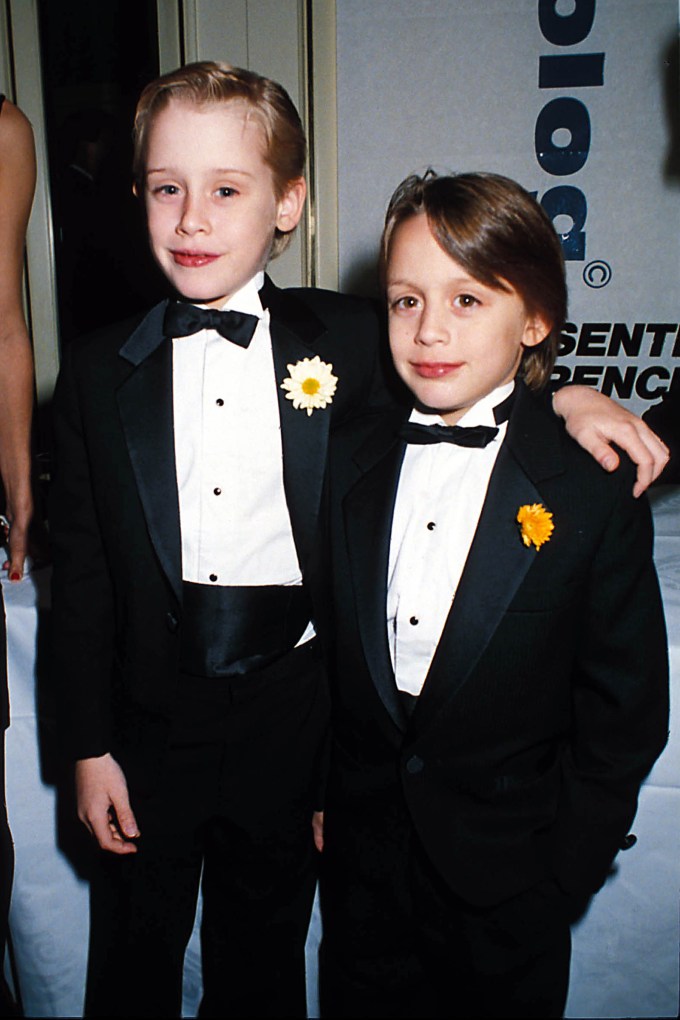 Macaulay and Kieran Culkin