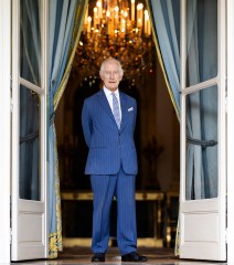 LONDON, ENGLAND - FEBRUARY 5: This handout photo provided by Buckingham Palace shows King Charles III during the state tour of France in September 2023 on February 5, 2024 in London, England. Buckingham Palace announced the King has been diagnosed with a form of cancer after treatment in hospital for an enlarged prostate last week. (Photo by Samir Hussein - Handout/Getty Images)