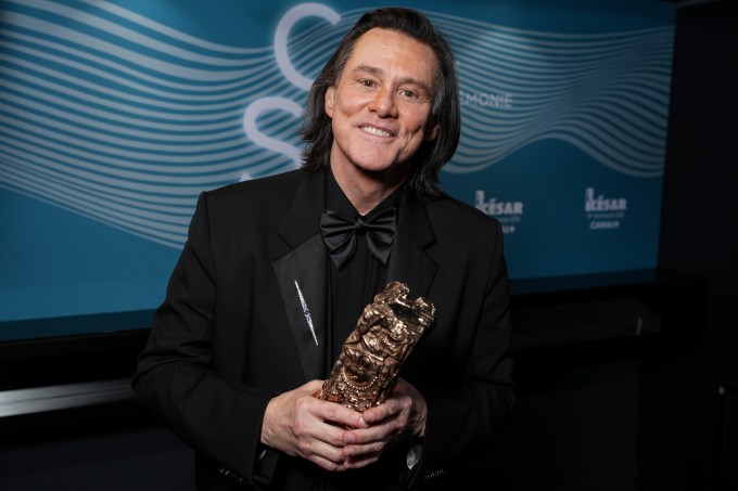 Jim Carrey al cinquantunesimo Cesar Film Awards