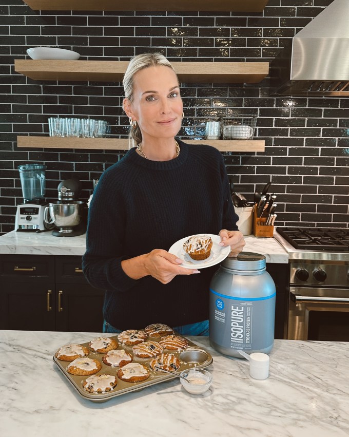 Molly Sims In Her Kitchen