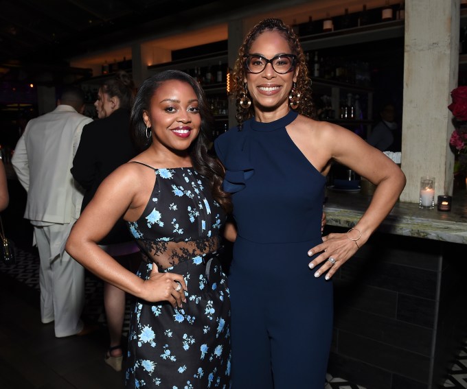 Quinta Brunson and Channing Dungey