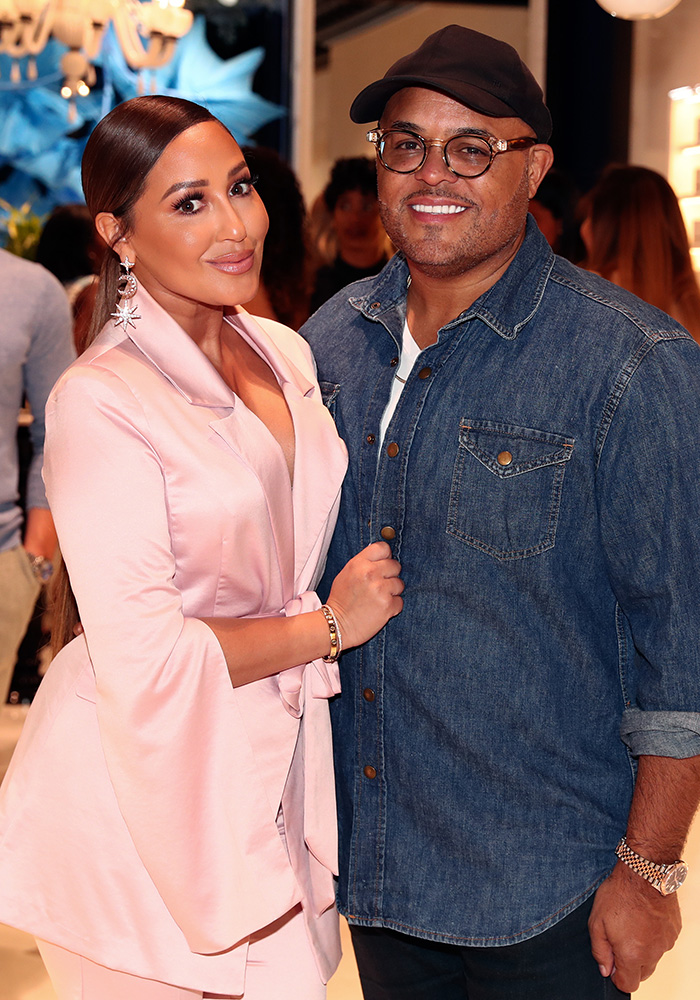 Adrienne Bailon and Israel Houghton