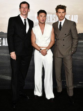 Callum Turner, Barry Keoghan, Austin Butler
'Masters of the Air' World Premiere, Los Angeles, California, USA - 10 Jan 2024