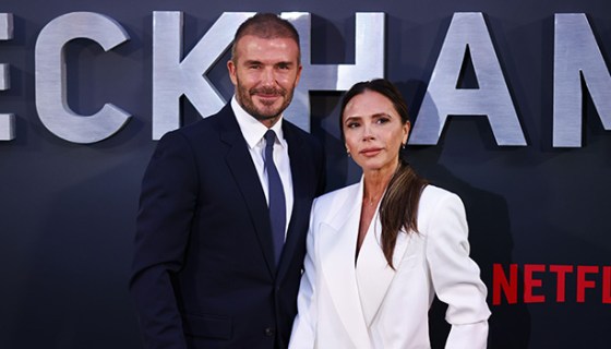 David Beckham and Victoria Beckham