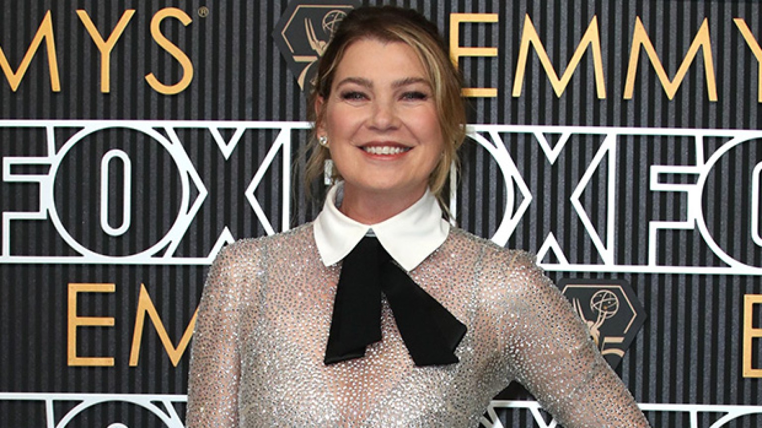 Ellen Pompeo at Emmys 2023 Red Carpet Photos of Her Outfit Hollywood