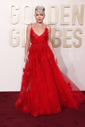 Florence Pugh
81st Annual Golden Globe Awards, Arrivals, Beverly Hilton, Los Angeles, USA - 07 Jan 2024