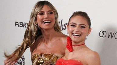 Heidi Klum and daughter Leni Klum