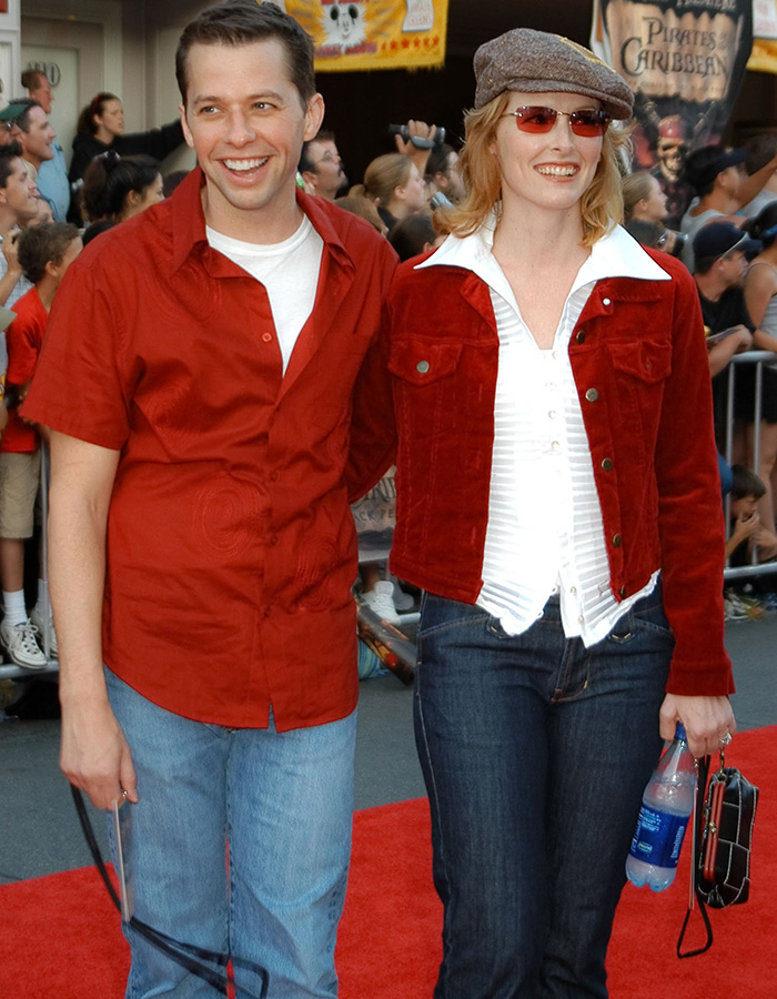Jon Cryer and ex-wife Sarah Trigger at a film premiere