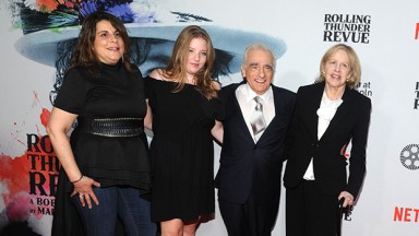 martin scorsese, cathy scorsese, francesca scorsese, helen morris