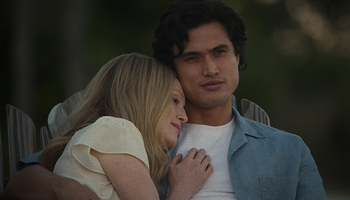 Julianne Moore and Charles Melton in May December