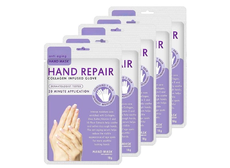 MianYang 5-Pair Moisturizing Hand Repair Gloves