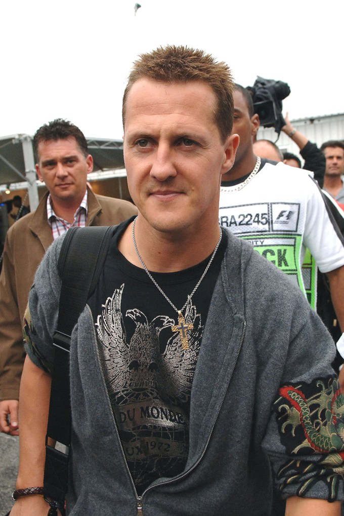 Michael Schumacher in Brazil