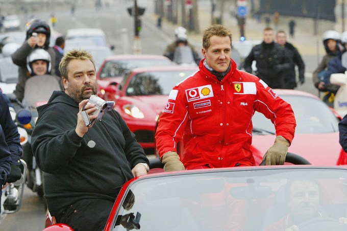 Michael Schumacher Is Seen After the Race of Chapmions