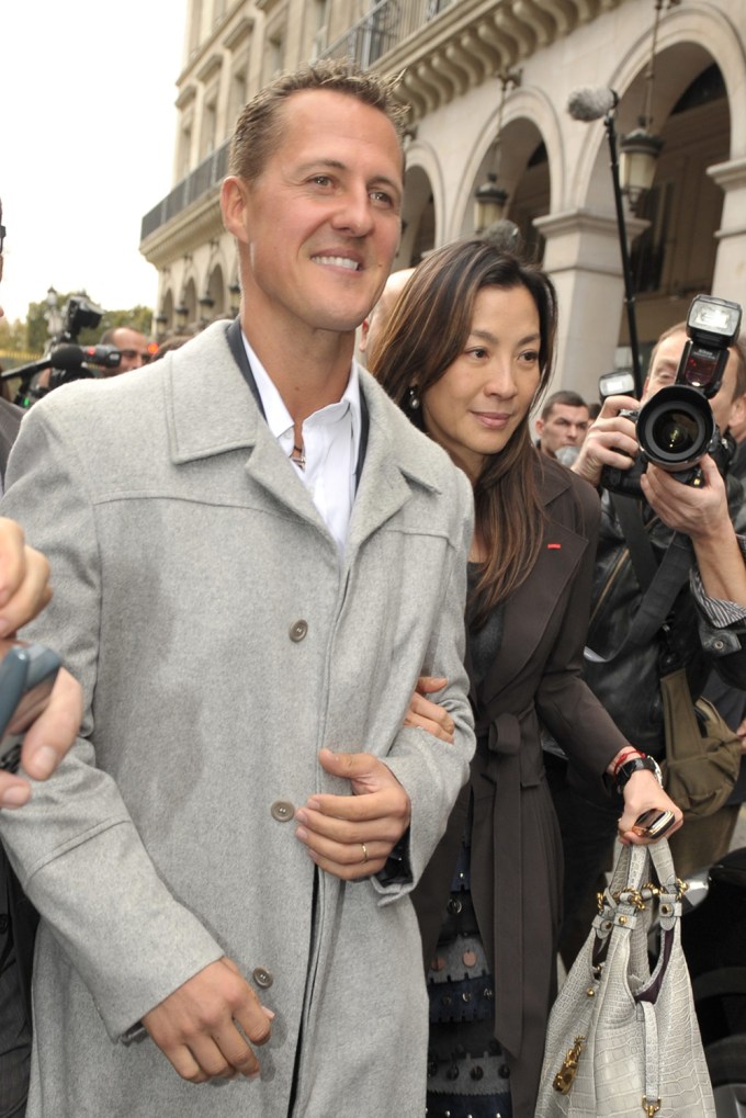 Michael Schumacher in Paris in 2009