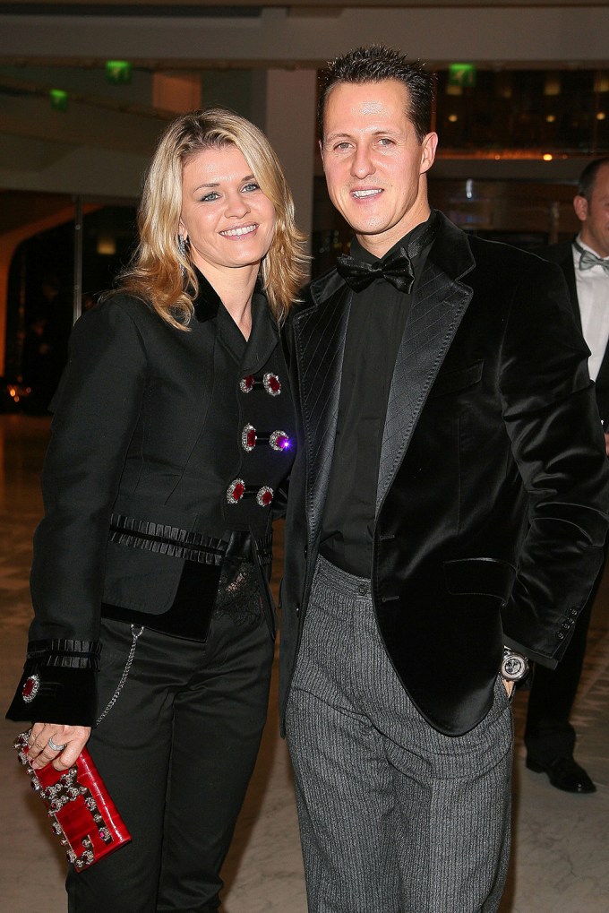 Michael Schumacher and His Wife Corinna at the 2006 FIA Gala