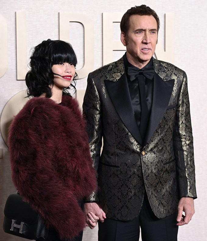 Nicolas Cage With Wife