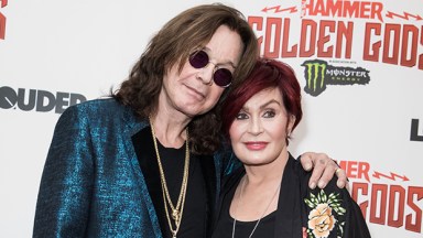 Ozzy Osbourne and Sharon Osbourne