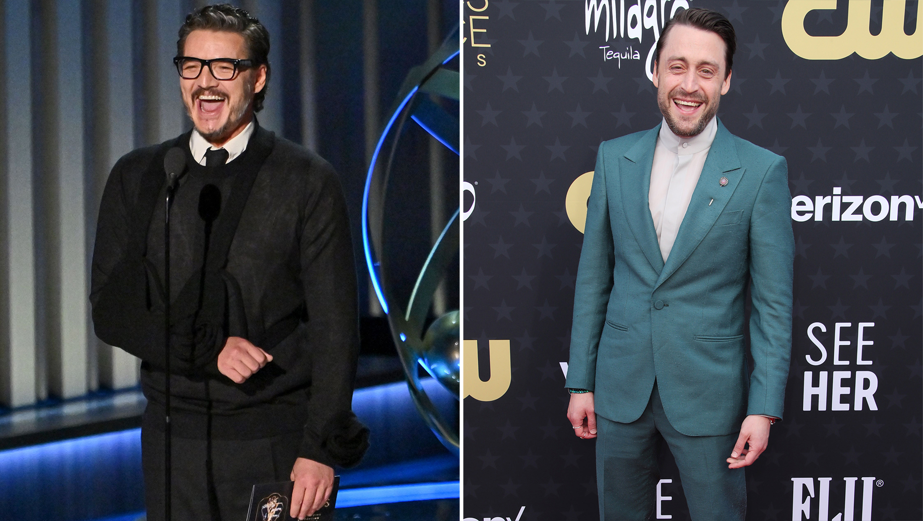 Pedro Pascal Jokes Kieran Culkin ‘Beat the S**t’ Out of Him & Broke His Arm at the 2023 Emmys