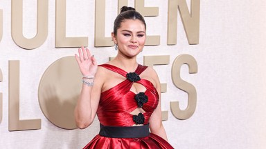 Selena Gomez at the Golden Globe Awards