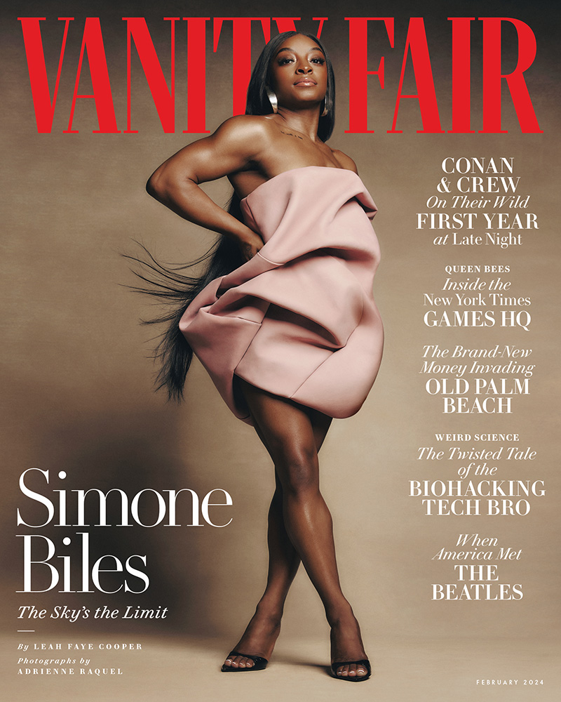 Simone Biles on the cover of Vanity Fair