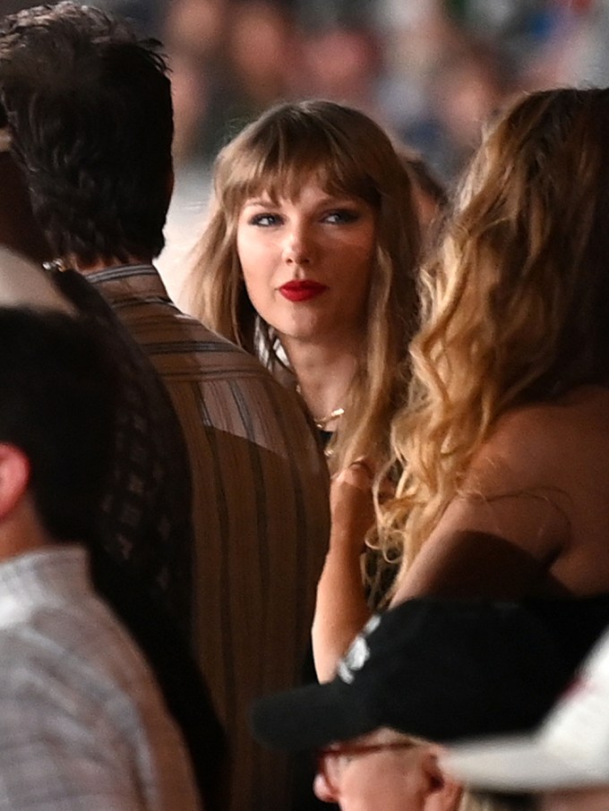 Taylor Swift at the Chiefs vs. Jets Game
